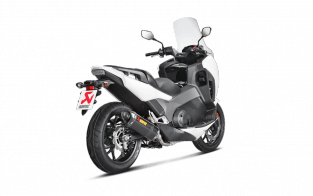 Akrapovic Slip-on Line Carbon Einddemper met Euro4 Keuring Honda Integra 700 2012-2020